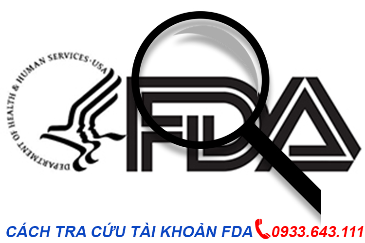 Cách đăng nhập và tra cứu tài khoản FDA nhóm trang thiết bị y tế